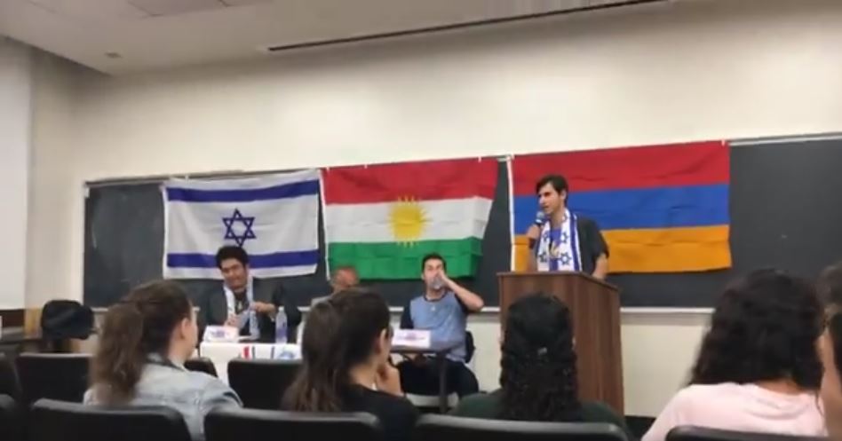 Affrontements entre Arméniens, Juifs et activistes pro-palestiniens