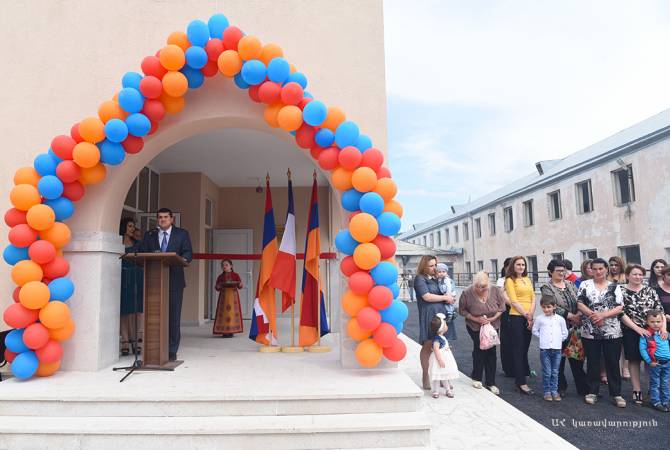 Inauguration du Centre culturel du village de Getavan au nord de l&rsquo;Artsakh