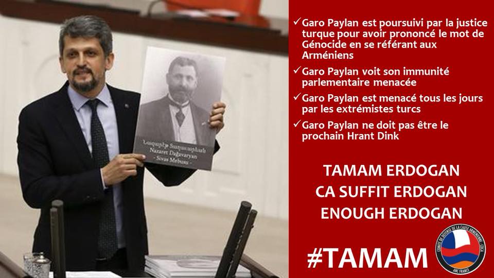 Soutien à Garo Paylan – Կարօ Փայլան