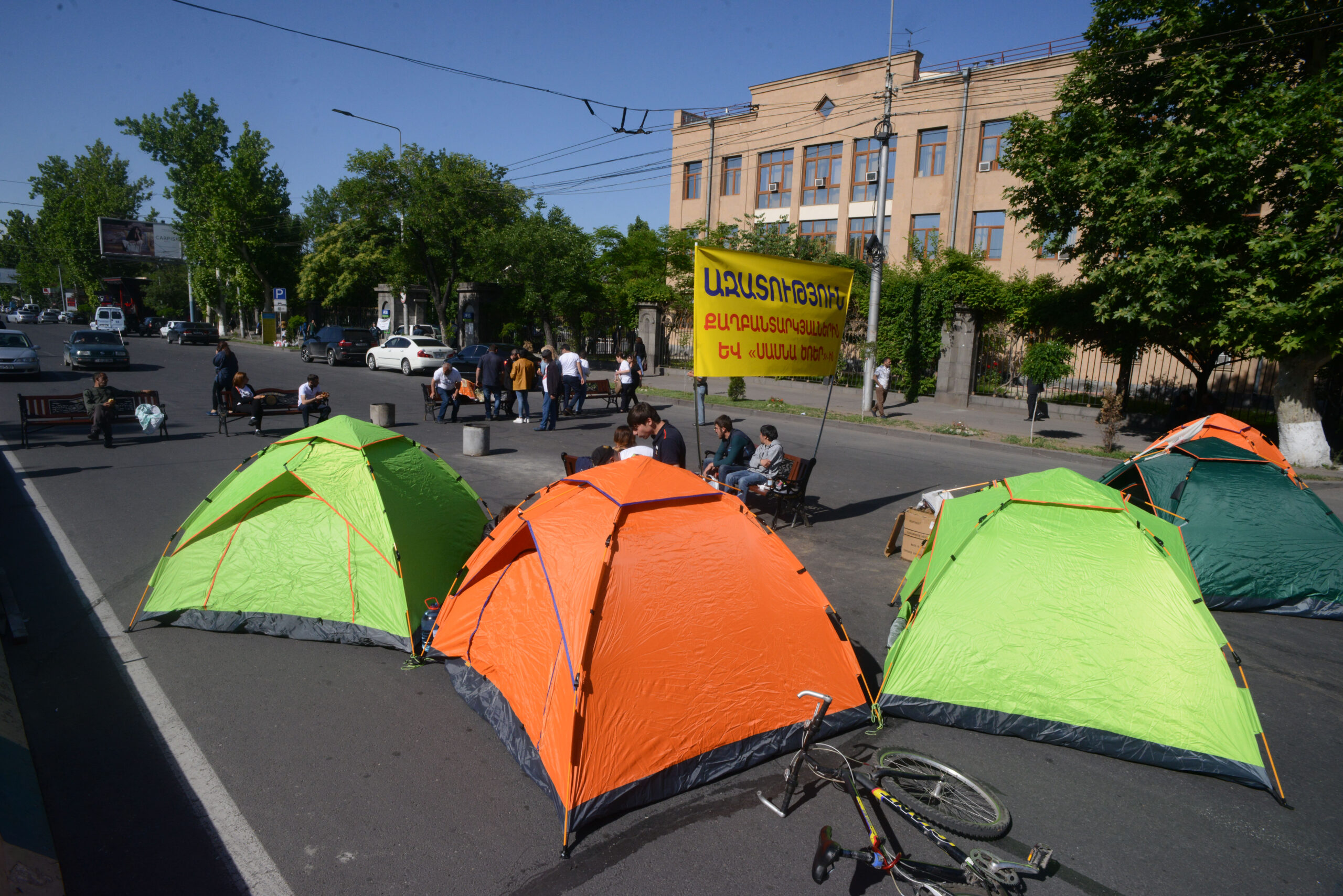 Les manifestations continuent à Erevan… N. Pachinian en demande l&rsquo;arrêt immediat !