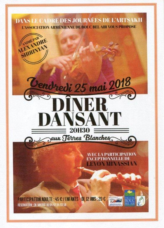 Diner dansant aux Terres Blanches