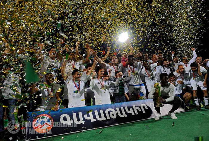 Gantsassar Ghapan gagne la Coupe d&rsquo;Arménie de football