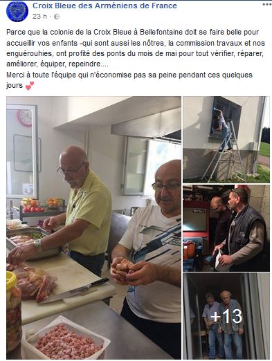 Parce que la colonie de la Croix Bleue à Bellefontaine doit se faire belle pour accueillir vos enfants