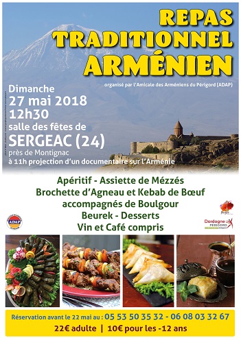 Repas traditionnel arménien