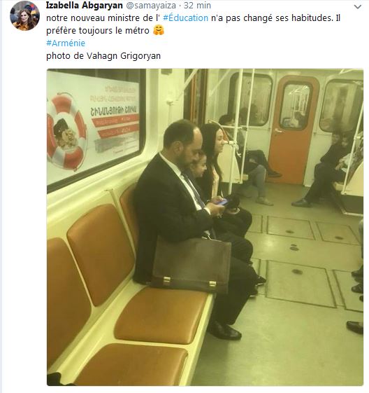 Notre nouveau ministre de l&rsquo;Éducation n&rsquo;a pas changé ses habitudes. Il préfère toujours le métro