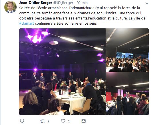 Soirée de l&rsquo;école arménienne Tarkmantchaz