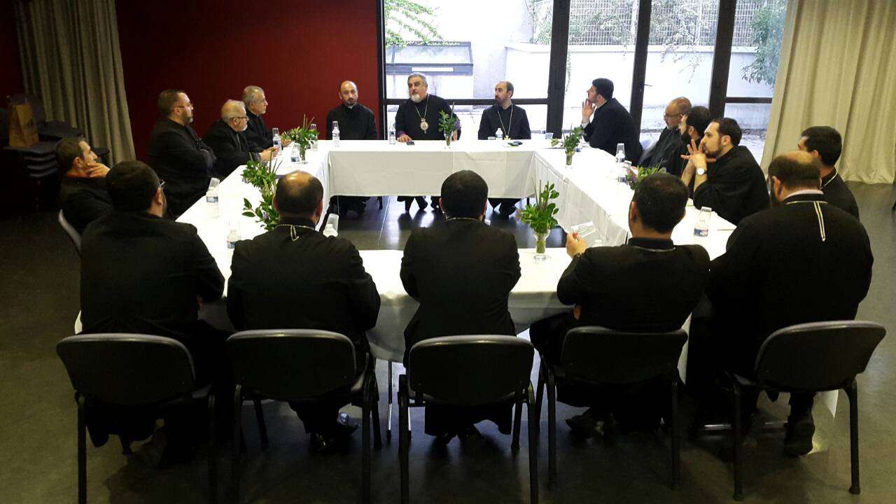 Retraite annuelle du clergé de l&rsquo;Eglise Apostolique Arménienne de France et de l&rsquo;Europe de l&rsquo;Ouest.