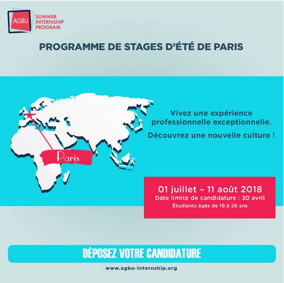 UGAB – Programme de Stages d&rsquo;Été : N&rsquo;attendez plus et déposez vos candidatures !