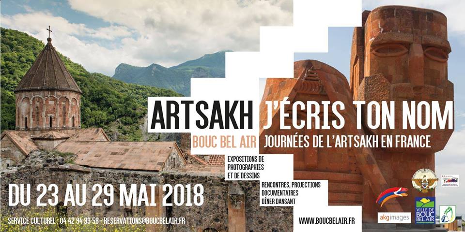 Ville de Bouc Bel Air‎ : Artsakh j&rsquo;écris ton nom – Journée de l&rsquo;Artsakh en France