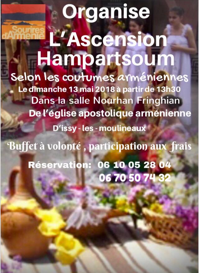 Sourires d&rsquo;Arménie organise l&rsquo;Ascension ( Hampartsoum)