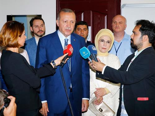 Erdogan en tête après dépouillement d&rsquo;un quart des voix (agence  étatique)