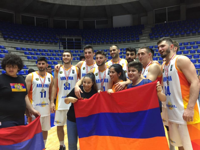 L&rsquo;équipe d&rsquo;Arménie de basket s&rsquo;impose 90-85 sur le Liban et termine 2e du tournoi international à Beyrouth