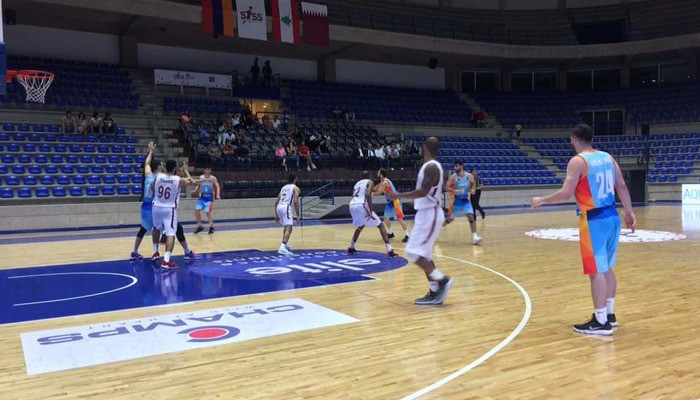 Basketball : tournoi international à Beyrouth (Liban) : Arménie-Qatar (63-72)