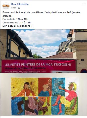 Passez voir le travail de nos élèves d&rsquo;arts plastiques au 148