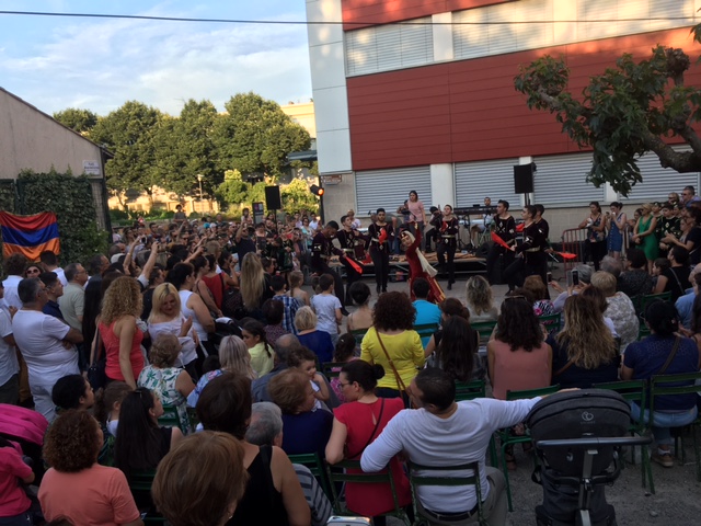 L&rsquo;Arménie était présente à la Fête de la Musique, place Missak Manouchian à Valence