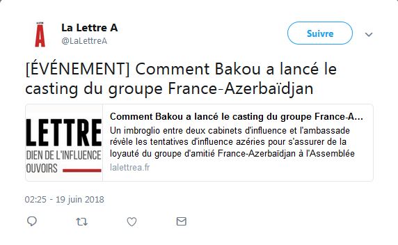 Comment Bakou a lancé le casting du groupe France-Azerbaïdjan