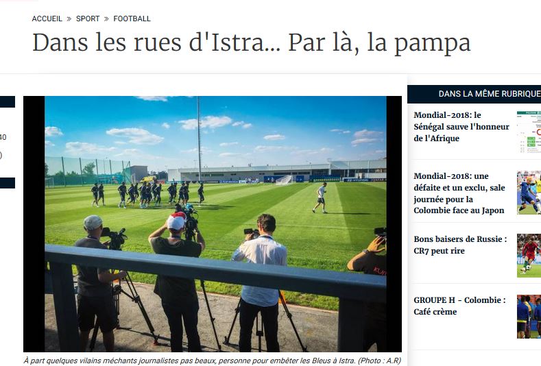 Dans les rues d&rsquo;Istra… Par là, la pampa