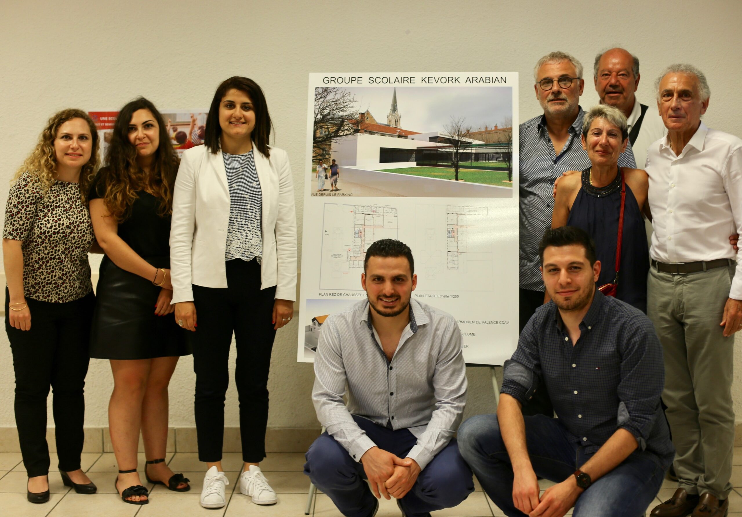 La future école quotidienne présentée aux associations arméniennes
