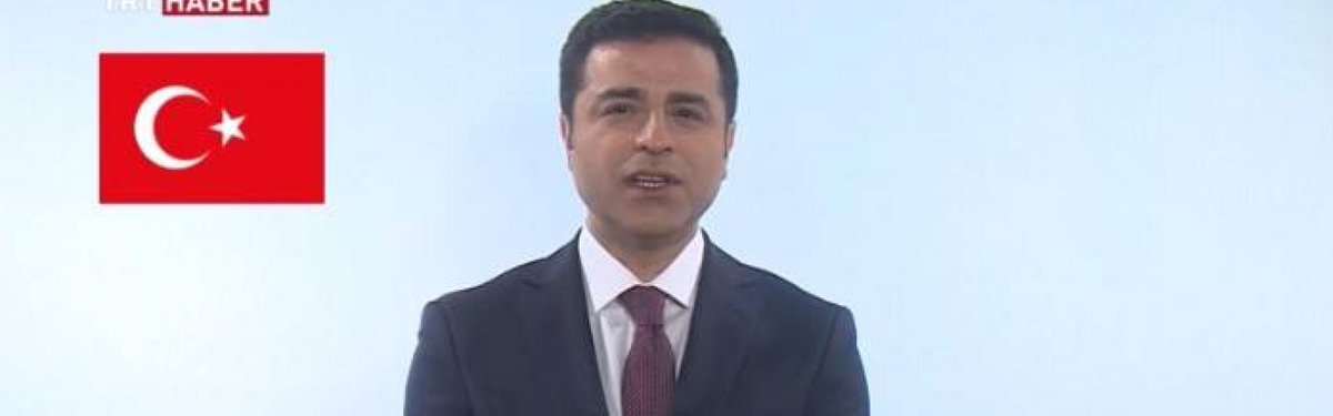 Demirtas apparaît pour la 1ère fois à la TV depuis son emprisonnement