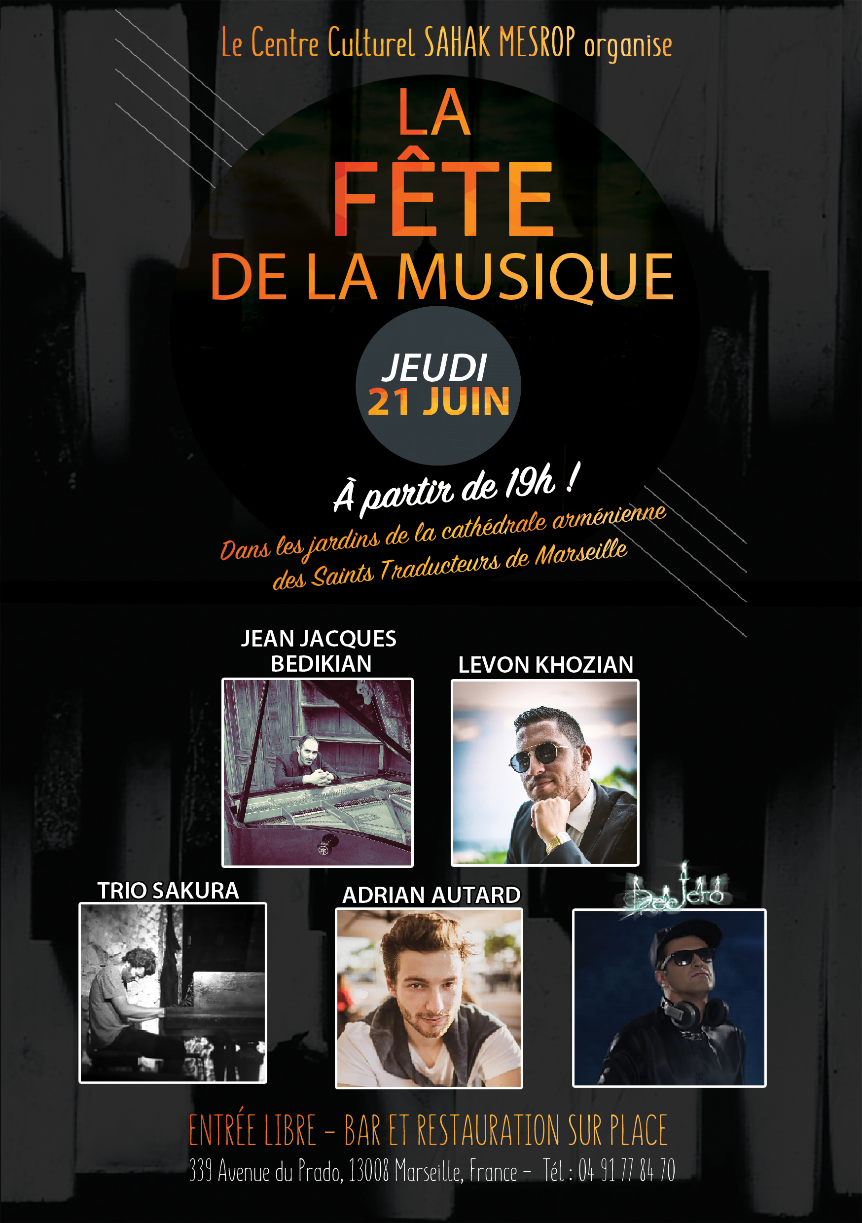 La Fête de la Musique au Centre culturel Sahak-Mesrop de Marseille
