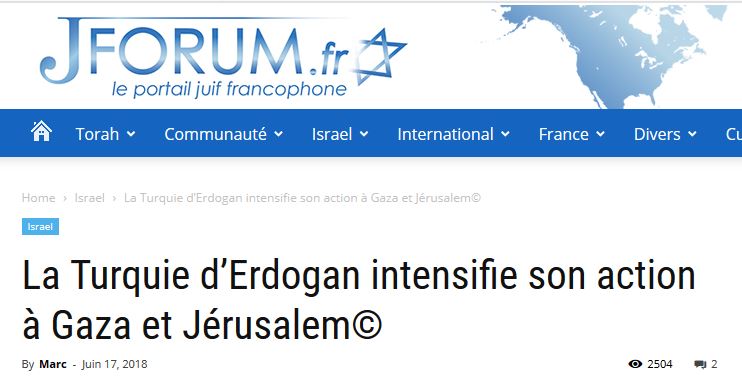 La Turquie d&rsquo;Erdogan intensifie son action à Gaza et Jérusalem