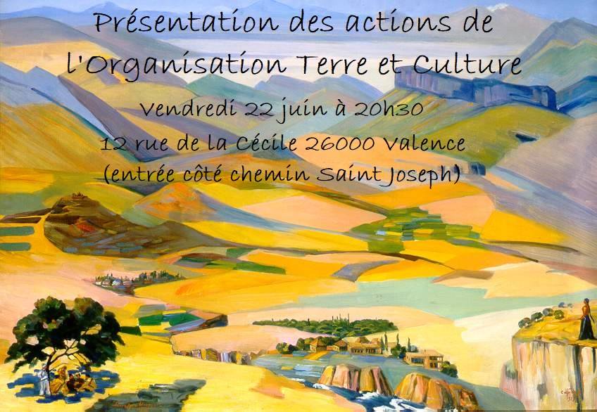 Conférence de l&rsquo;association Terre et Culture