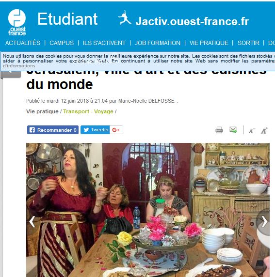 Jérusalem, ville d&rsquo;art et des cuisines du monde