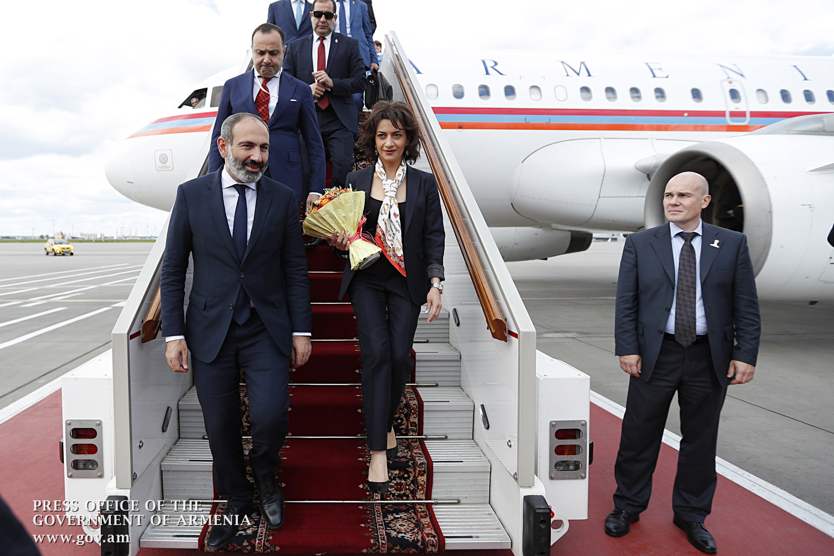 Arrivé hier à Moscou, Nikol Pachinian assistera aux cérémonies d&rsquo;ouverture de la Coupe du Monde de football
