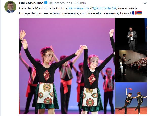 Gala de la Maison de la Culture Arménienne d&rsquo;Alfortville