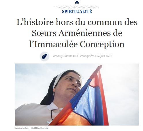 L&rsquo;histoire hors du commun des Surs Arméniennes de l&rsquo;Immaculée Conception
