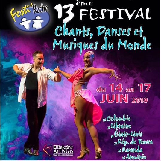L&rsquo;ensemble de danse Naïri représentera l&rsquo;Arménie le 16 juin à Roche la Molière au Festi&rsquo;Roche