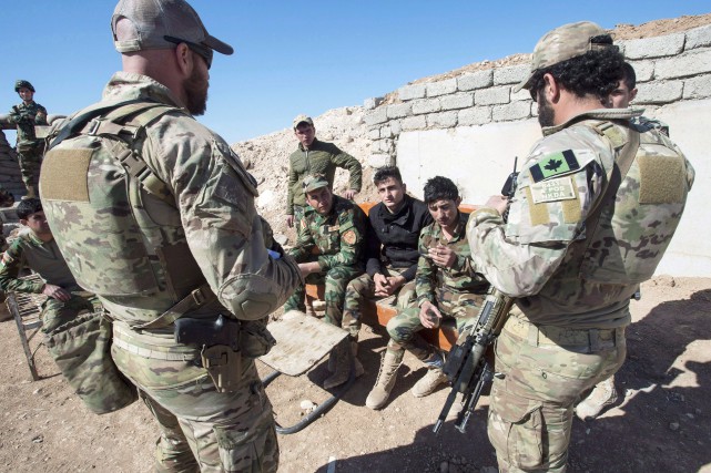 Le Canada n&rsquo;assiste plus les forces kurdes en Irak