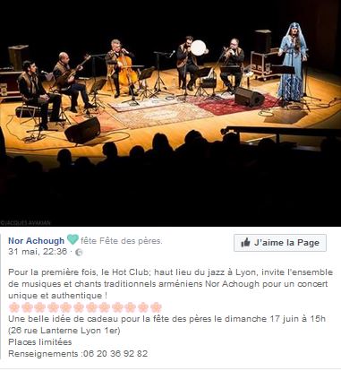 Nor Achough -Fête des pères.