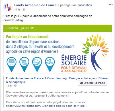 C&rsquo;est le jour J pour le lancement de notre deuxième campagne de crowdfunding !