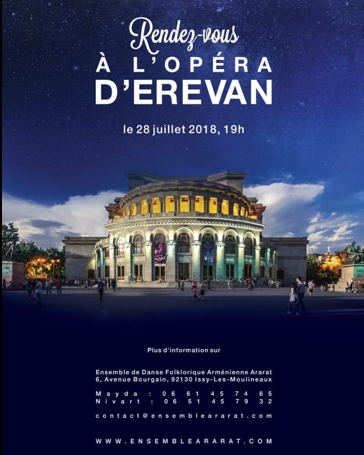 Rendez-vous à l&rsquo;opéra d&rsquo;Erevan