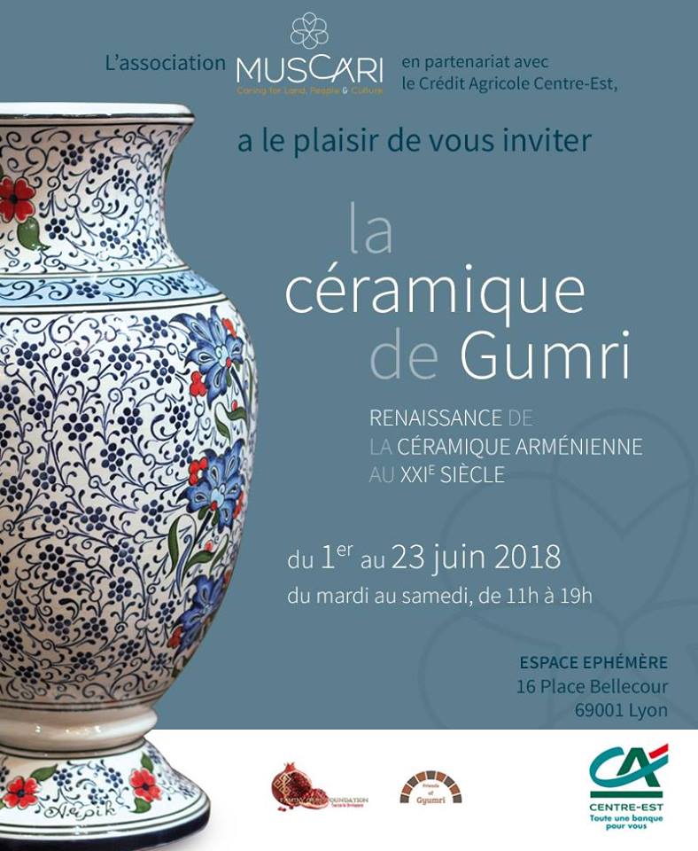 Exposition-vente La céramique de Gumri (Arménie)