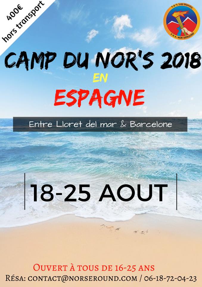Cette année , le Camp du Nor&rsquo;s débarque en Espagne