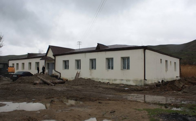 Un nouvel immeuble résidentiel à Michnavan dans le Kashatagh