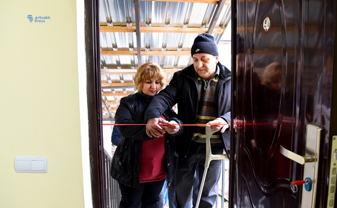 La Fondation Tufenkian a donné une maison individuelle à un combattant de la liberté handicapé à Patara