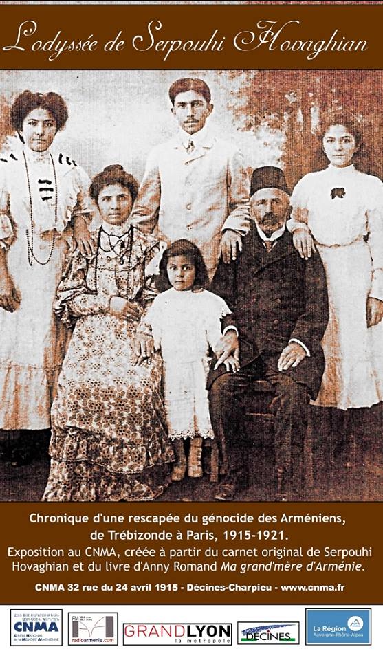 L&rsquo;Odyssée de Serpouhi Hovaghian, chronique d&rsquo;une rescapée du génocide des Arméniens, de Trébizonde à Paris, 1915-1921