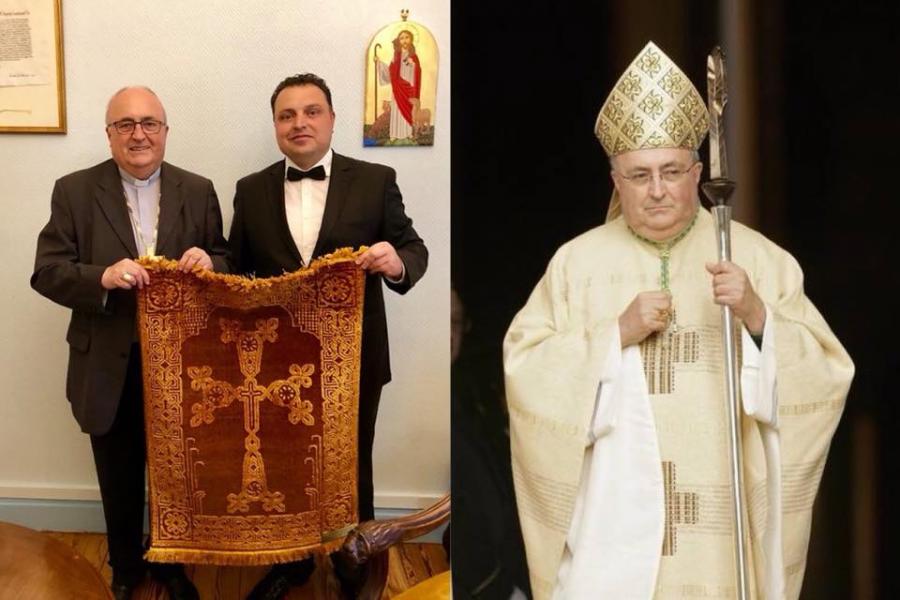 Un tapis de prière arménien offert à la principauté