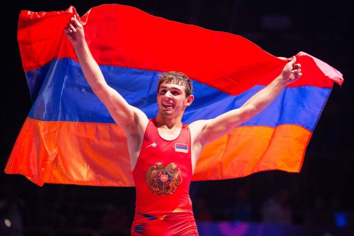 L’Arménie a 3 champions d’Europe junior de lutte libre à Rome