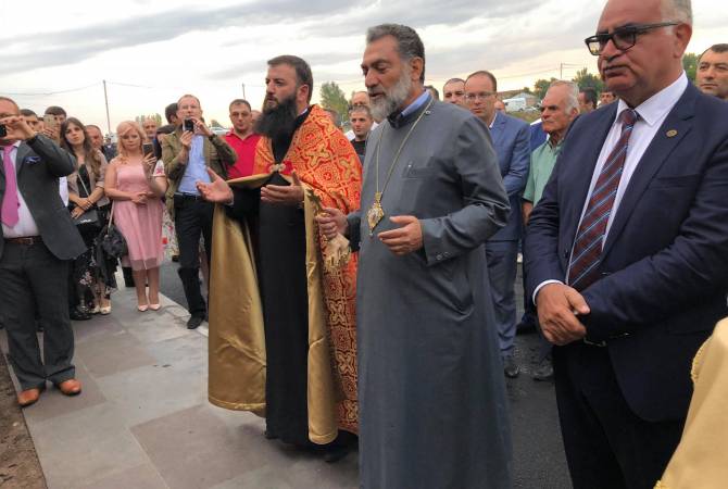 La Maison de retraite « Vortik Gulbenkian » inaugurée au village d’Akhourian dans la région de Chirak