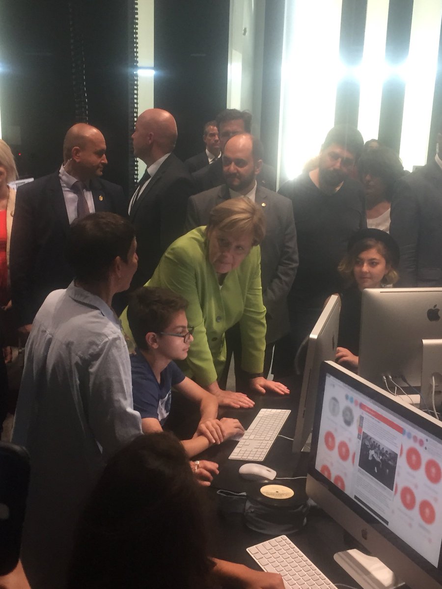 TUMO : Bienvenue madame la chancellière Angela Merkel !