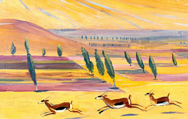 L’œuvre « Les gazelles » de Martiros Saryan sera exposée pour la première fois en Arménie