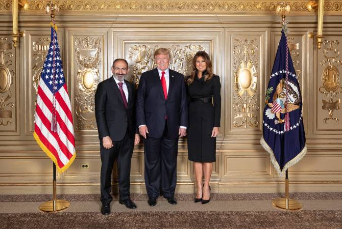Nikol Pachinian a posé avec Donald Trump lors du sommet des Nations Unies à New-York