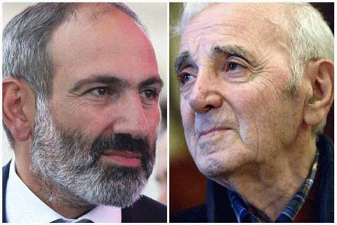La mort d’Aznavour, « une perte enorme pour le monde » selon Pachinian