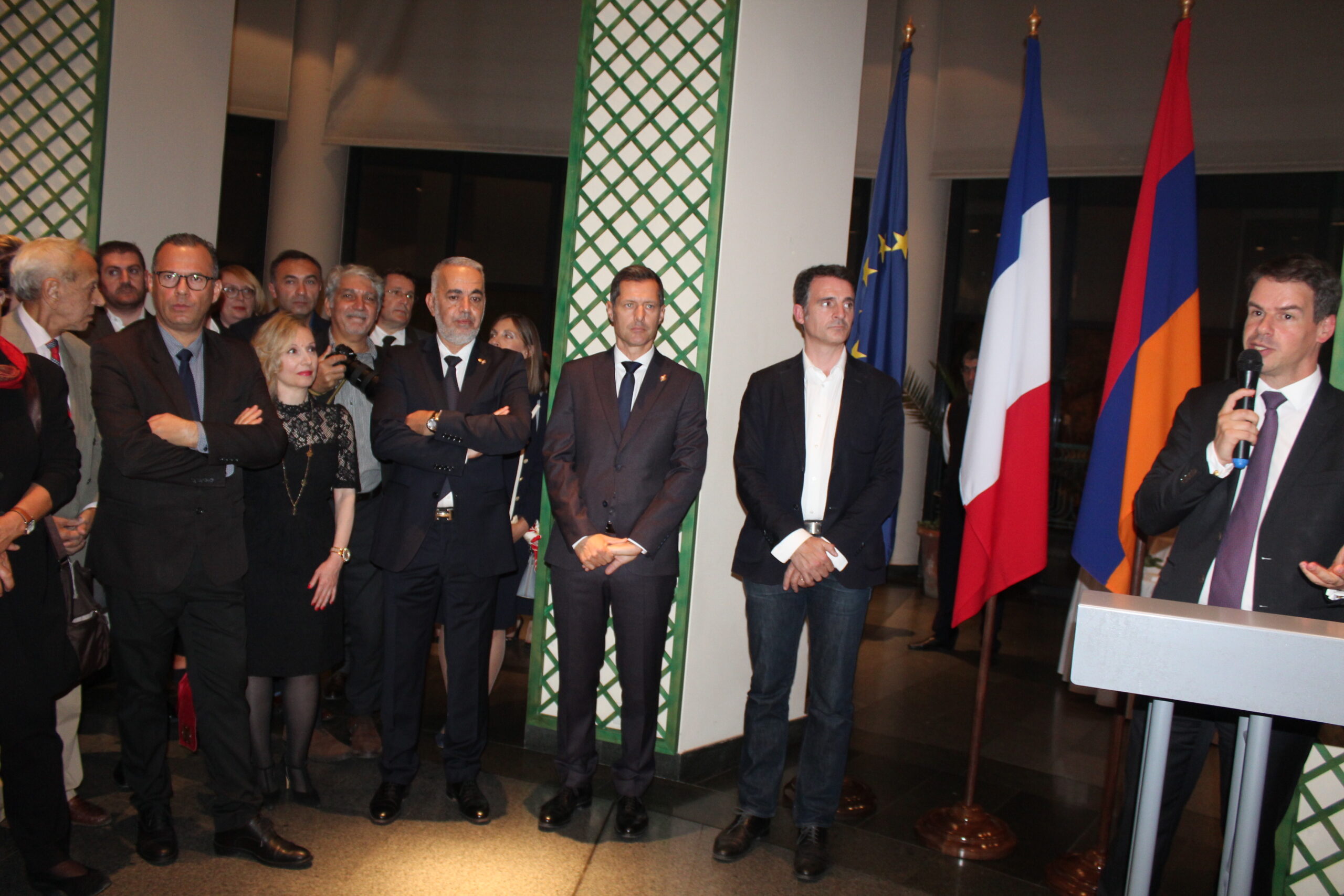 Réception à l’Ambassade de France à Erévan à l’occasion du XVIIe Sommet de la Francophonie