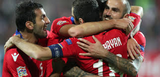 L’Arménie écrase la Macédoine sur le score de 4-0 ce soir à Erévan
