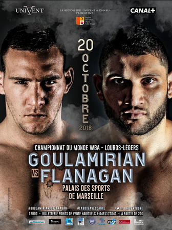 Ce soir au Palais des Sports de Marseille et en direct sur Canal+, le franco-arménien Arsen Goulamirian met son titre mondial WBA en jeu face à l’Australien Mark Flanagan